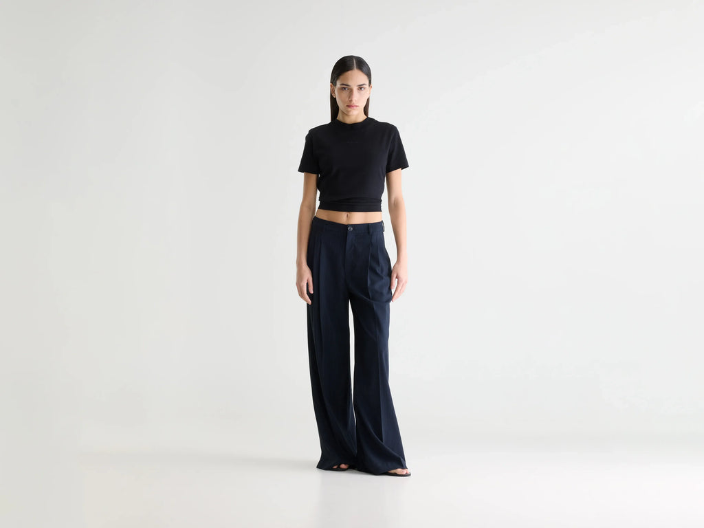 Volkert wide tailored trousers (261 / W / STRIPE A)