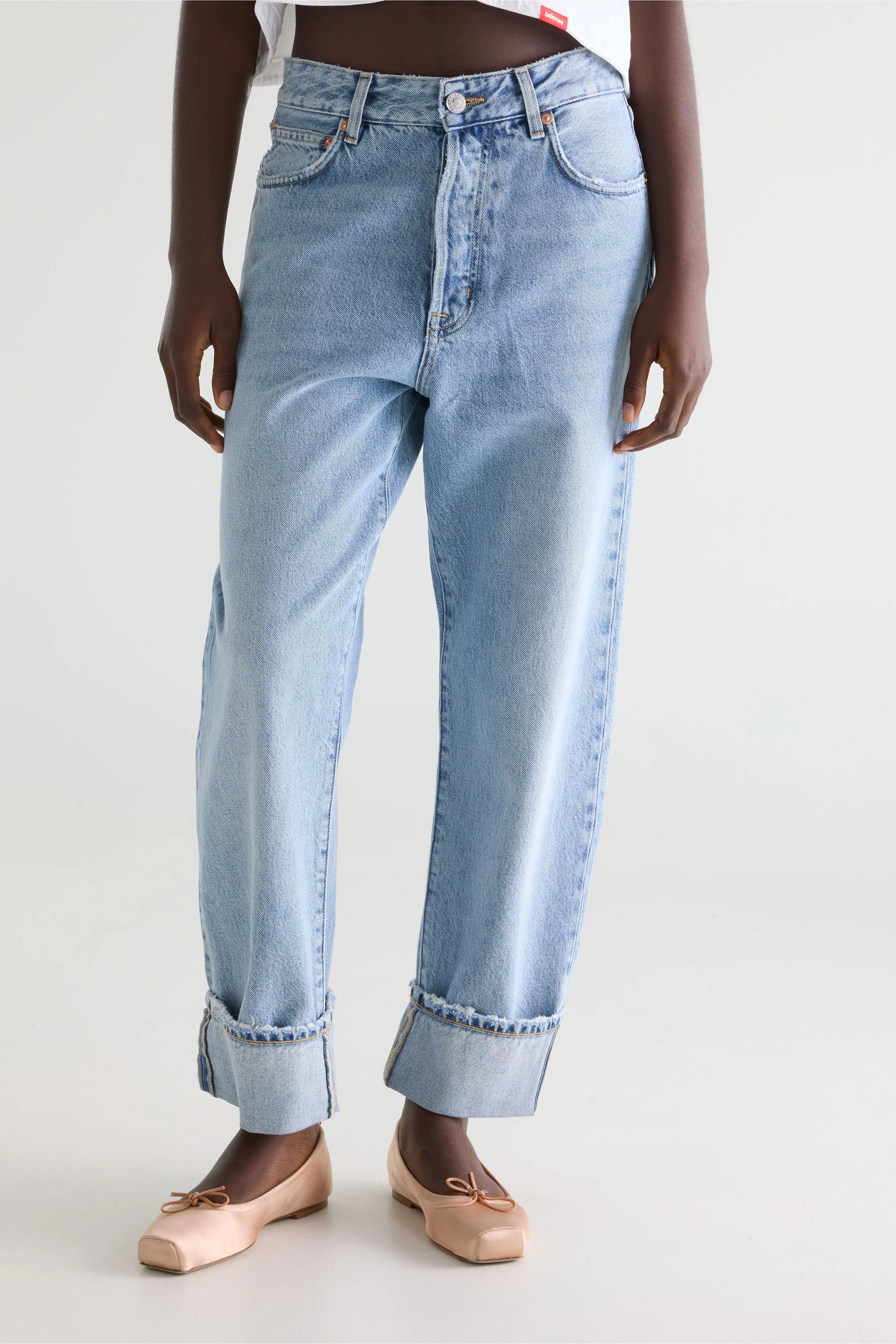 Denim N. 46 wide jeans (261 / W / BLUE BLEACH)