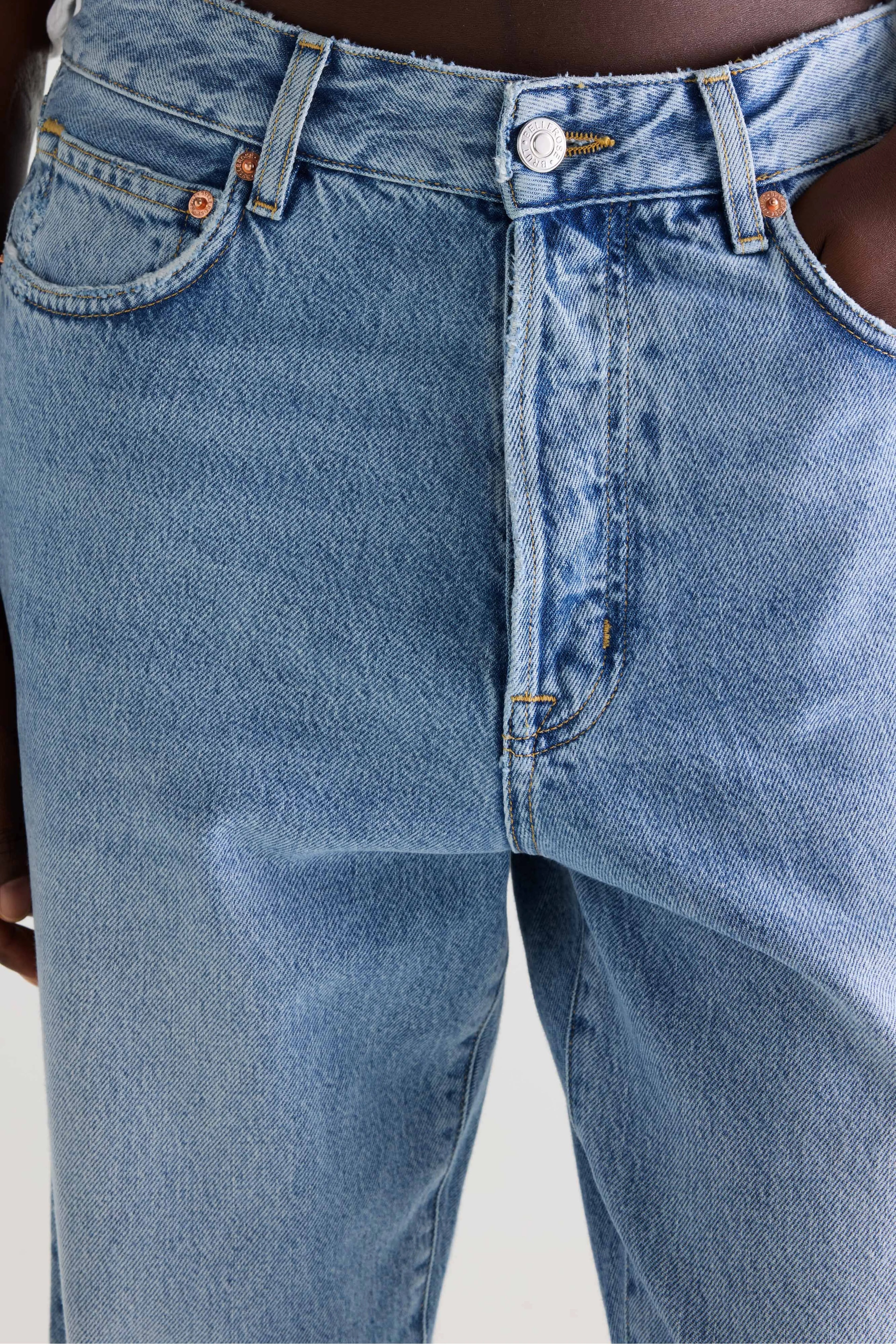 Denim N. 46 wide jeans (261 / W / BLUE BLEACH)