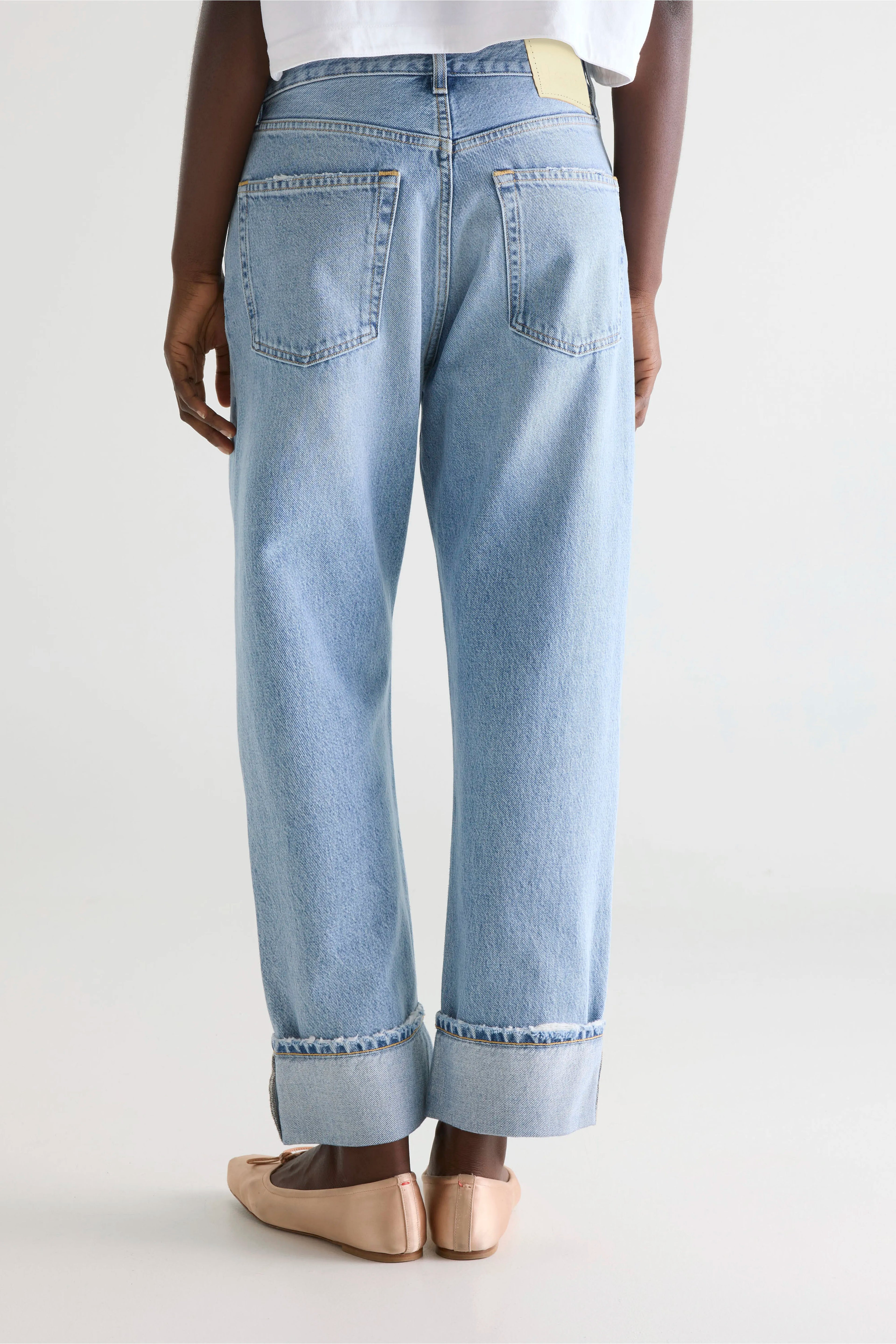 Denim N. 46 wide jeans (261 / W / BLUE BLEACH)