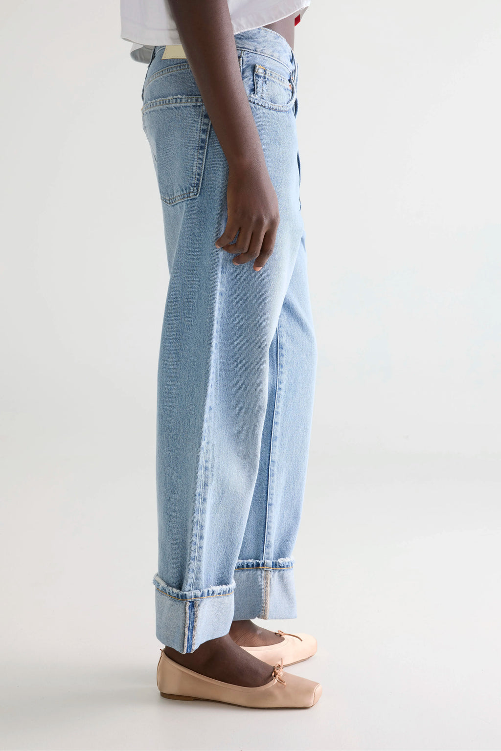 Denim N. 46 wide jeans (261 / W / BLUE BLEACH)