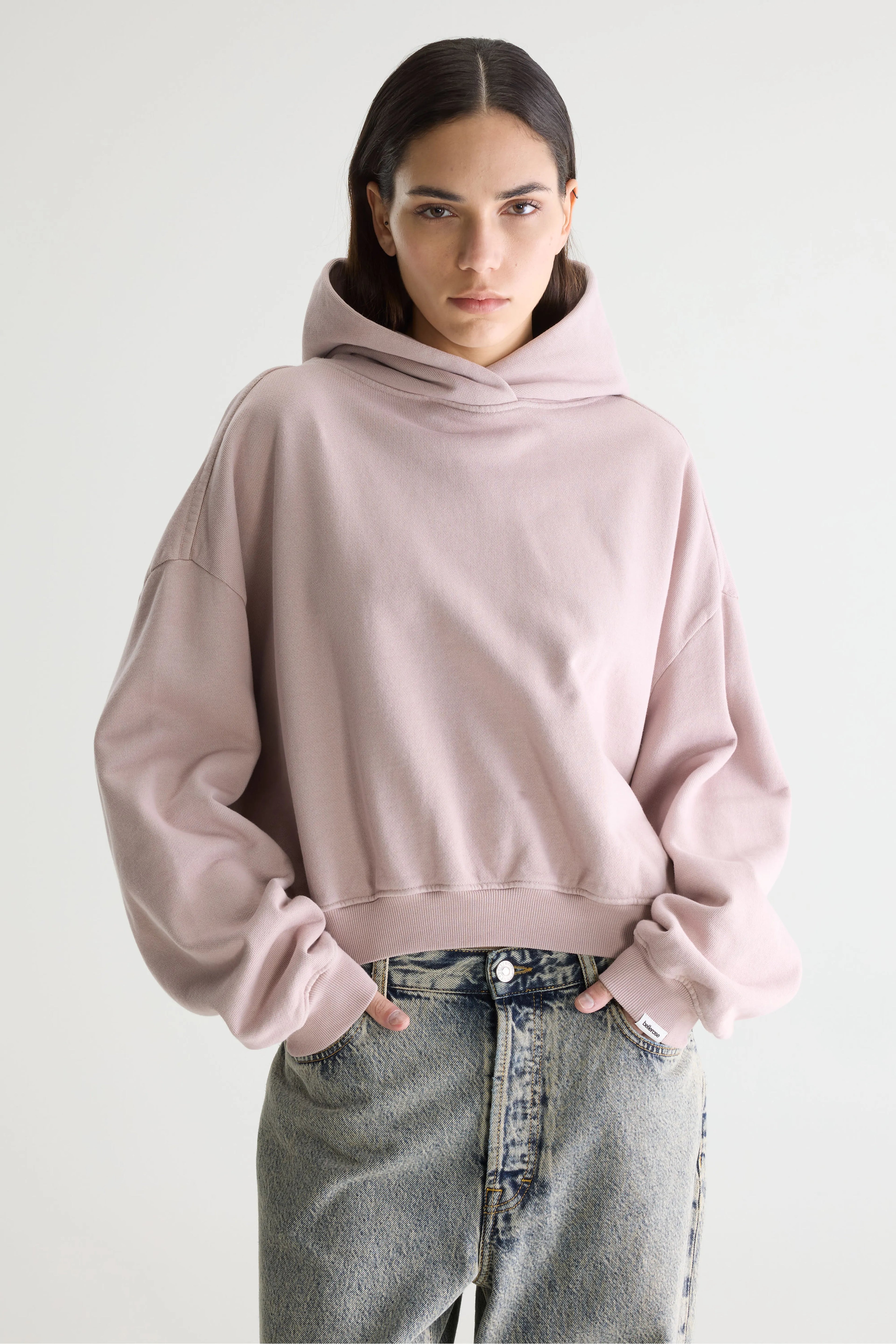 Fliss hooded sweatshirt (261 / W / CLOUD)