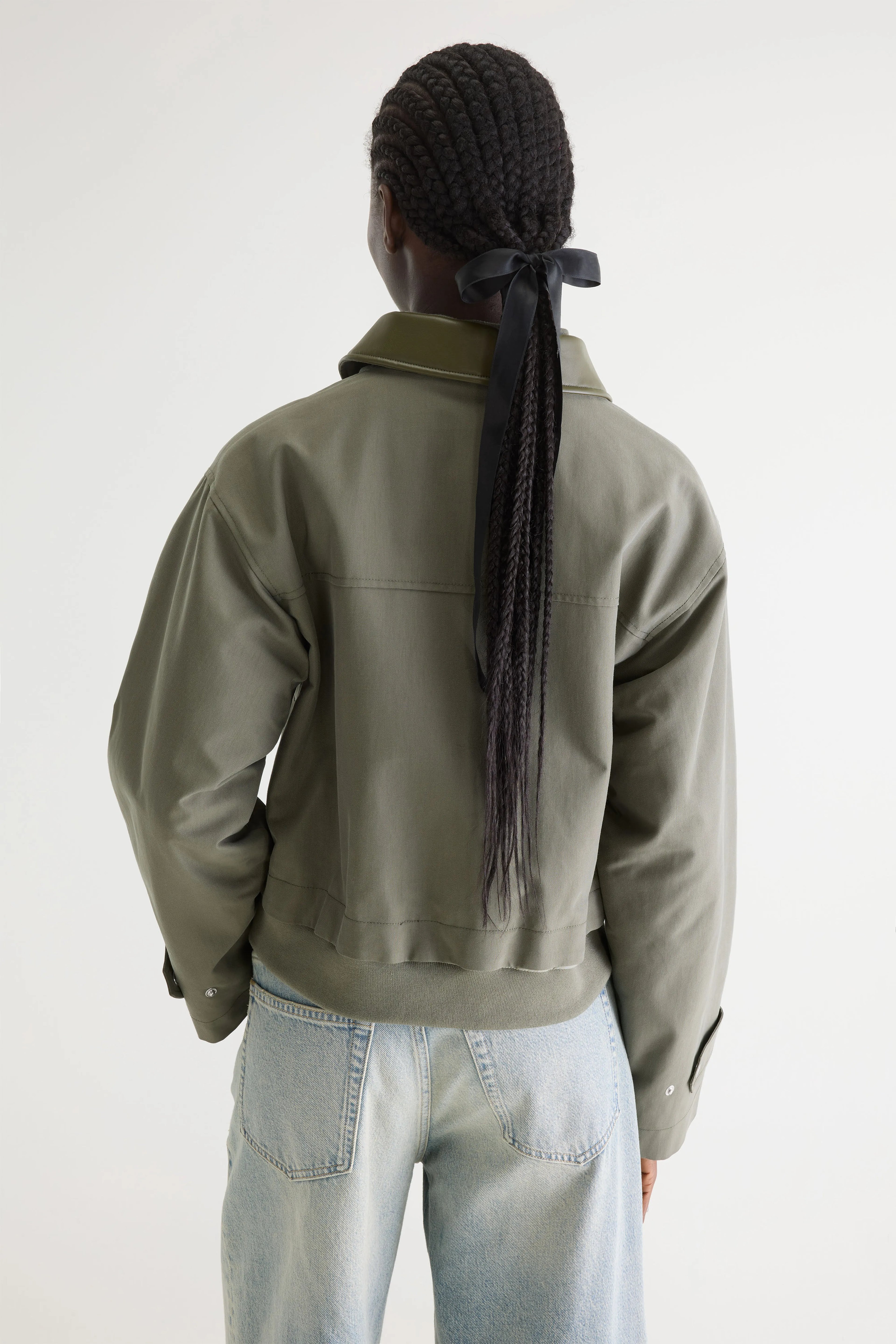 Jenner relaxed jacket (261 / W / SAGE)